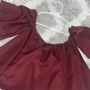 Off the Shoulder Crop Top